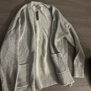 Jcrew Sequin Cardigan